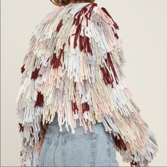 ✨🔥New🔥✨Multi Color Shag Jacket🔥✨S M L🔥✨ - Picture 5 of 5